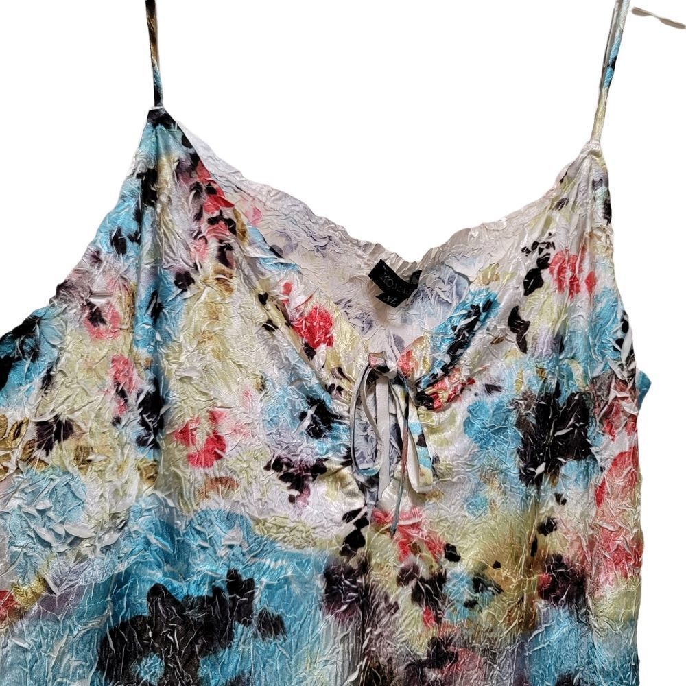 Komarov Multi-color Keyhole Dress L - Picture 5 of 8